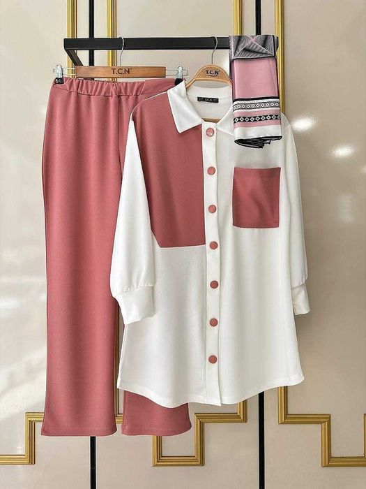 Елегантен дамски сет Туника/риза и паналон