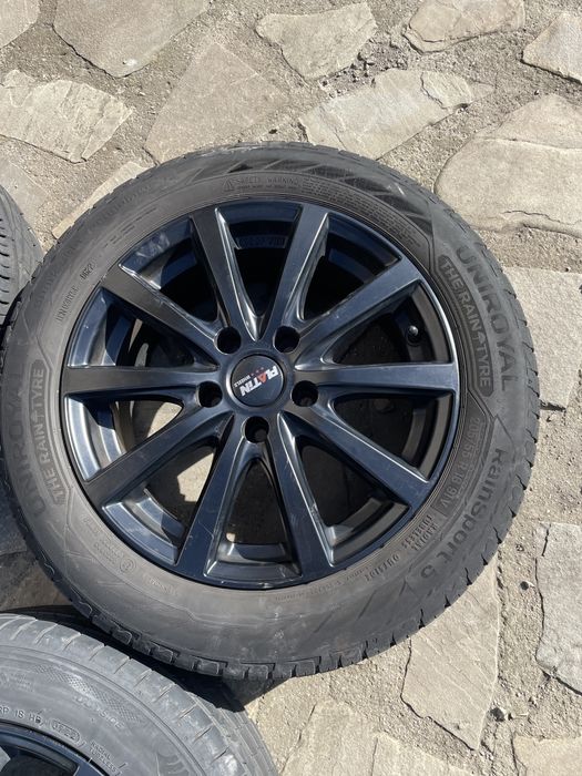 set jante aliaj 16 inch +anvelope vara