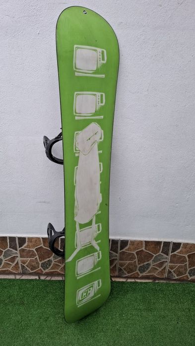 Placa snowboard 161 cm WIDE cu legaturi