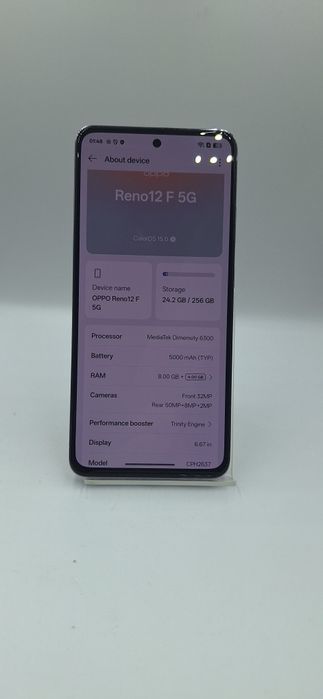 Oppo Reno 12F 256Gb 8Gb Garantie/Factura #50861