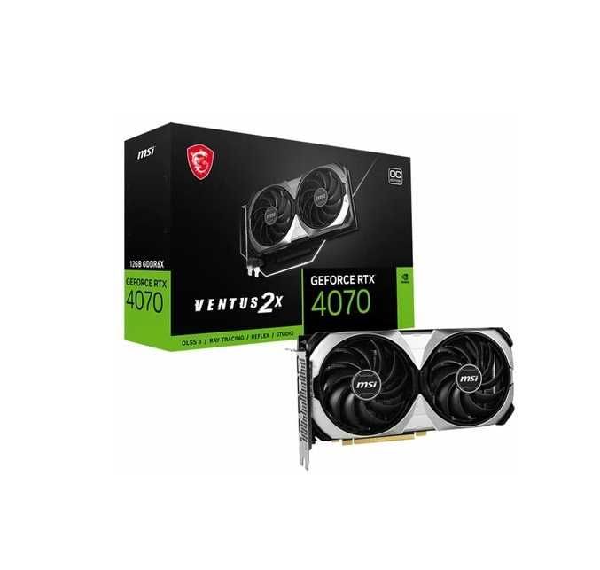 | Видеокарт 12GB GeForce RTX4070 MSI VENTUS 2X 192-bit