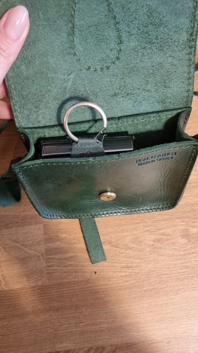 Geanta piele dimensiune mica