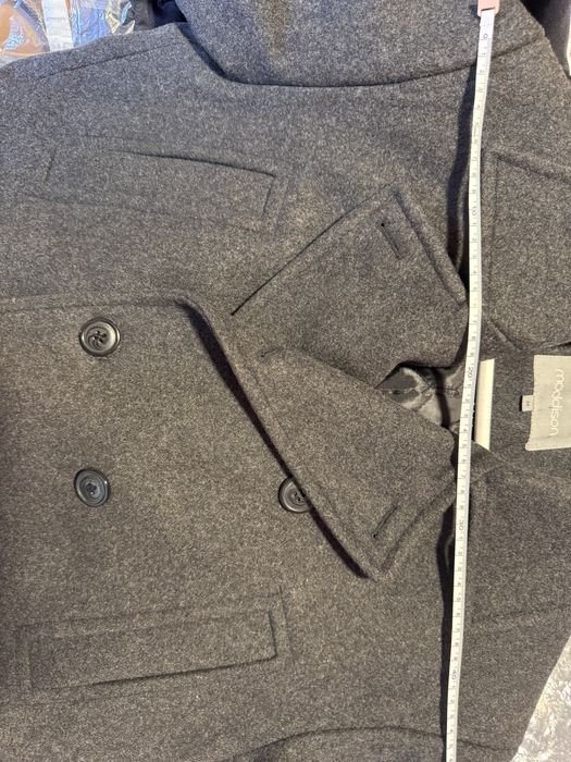 Palton barbat,gri,elegantMaddison, croi clasic – mărime L (etichetă M)
