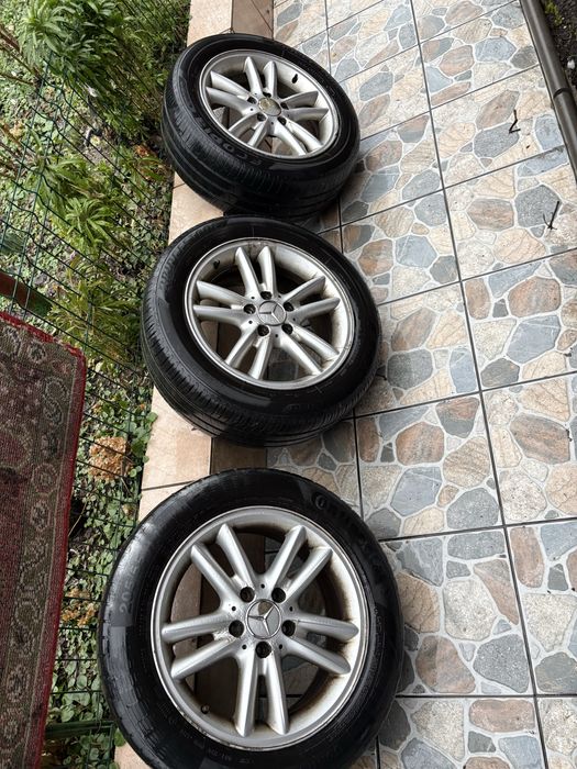 Jante mercedes+ anvelope vara r16