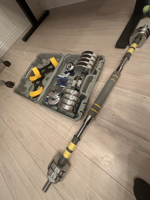 Set greutati 30kg reglabila