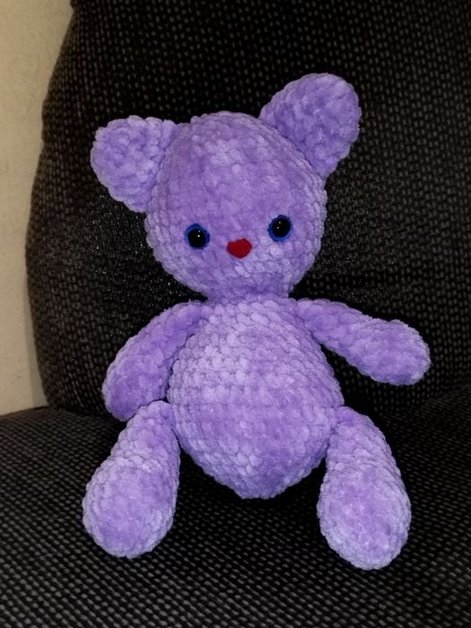 Плетени играчки с пухена прежда