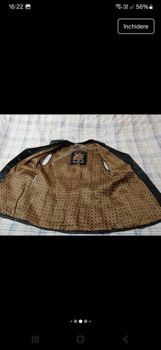 Veste din piele naturală,superbă și fără nici un defect ca nouă