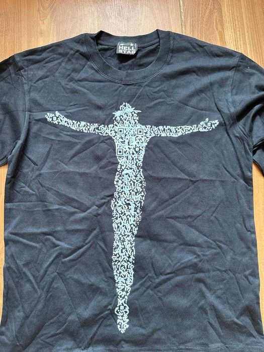 Tricou HellStar cu eticheta (nu Nike, Gucci, Adidas, Balenciaga)