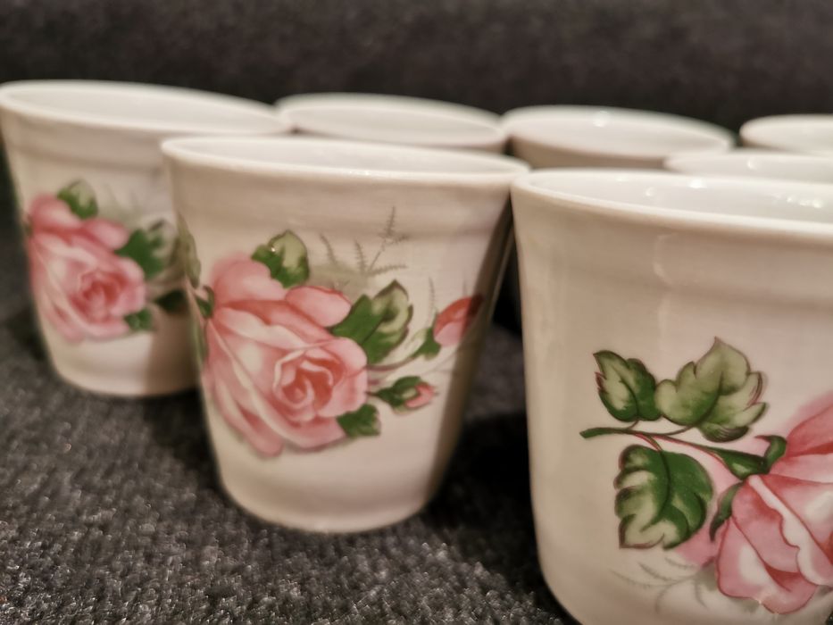 Розы. Стакан.180мл. Из СССР. Ретро.