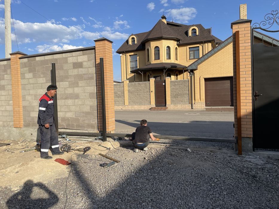 Изготовления: откатных ворот