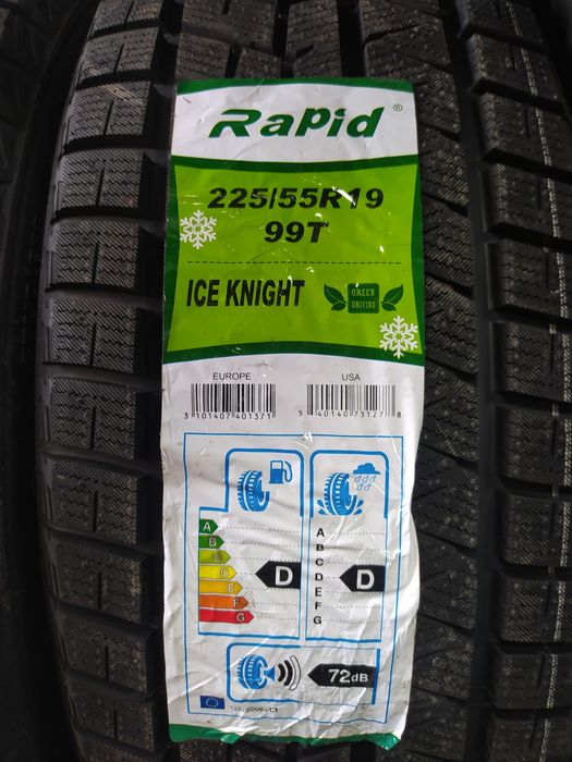 Rapid 225/55R19 Ice Knight