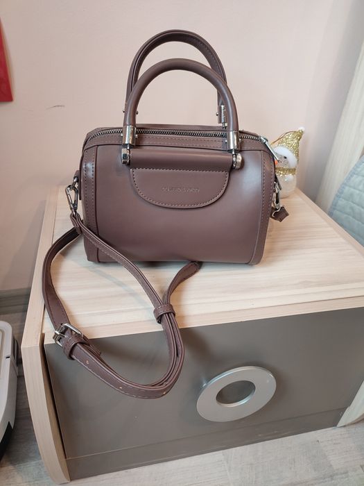 Дамска кафява чанта