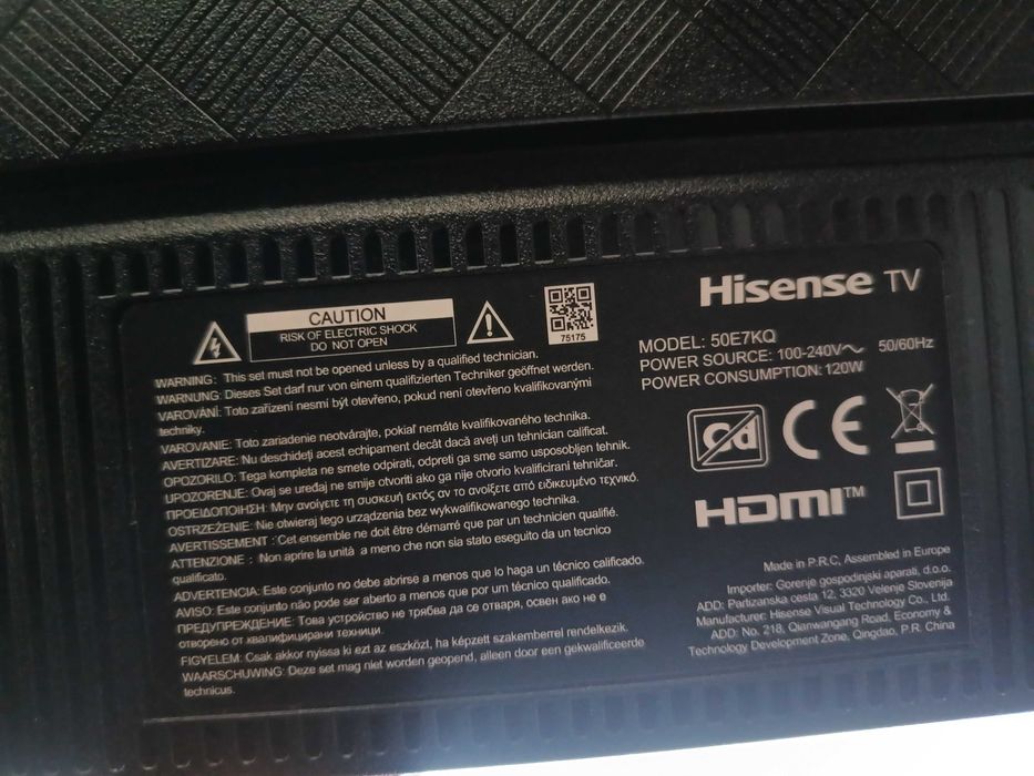 QLED Smart TV 4K Hisense