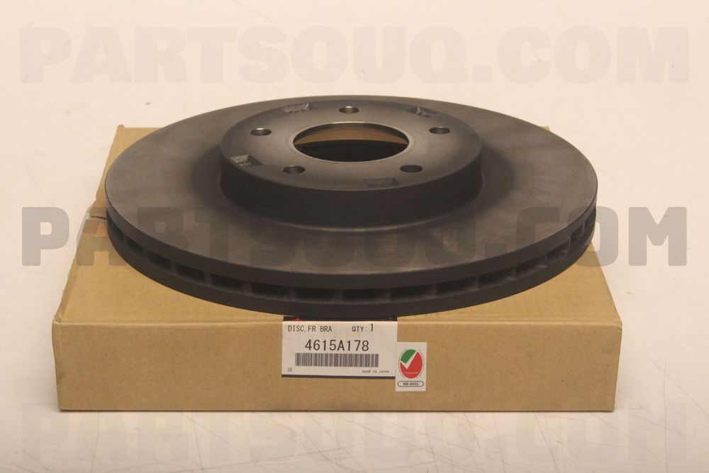 Диск тормозной 4615A178 для Mitsubishi Outlander, ASX, Lancer