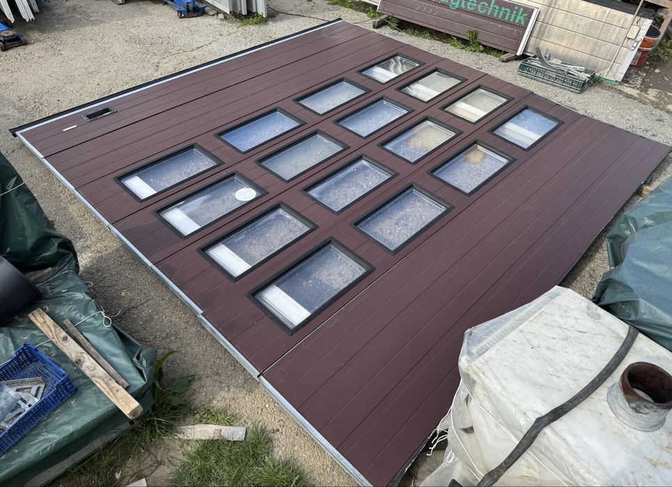 USA SECTIONALA INDUSTRIALA poarta garaj H 380 x L390 Buc 2 Garantie