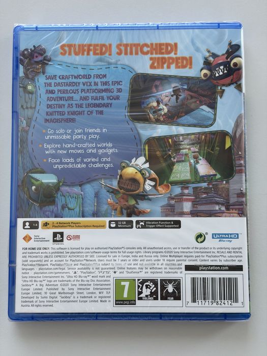 Joc sigilat Sackboy: A Big Adventure PS5