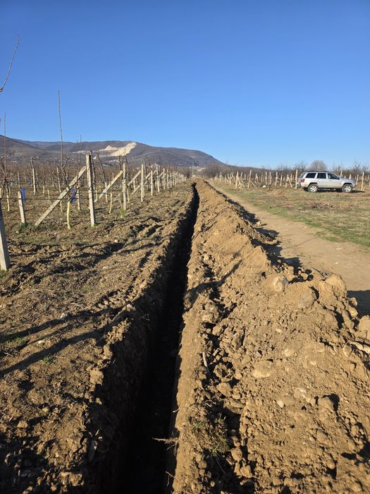 Услуги с мини багер и смаосвал