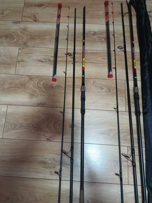 Lansete Benzar No Limit Method Feeder, 3,6 - 3.90m, 100-250g, 3+5buc