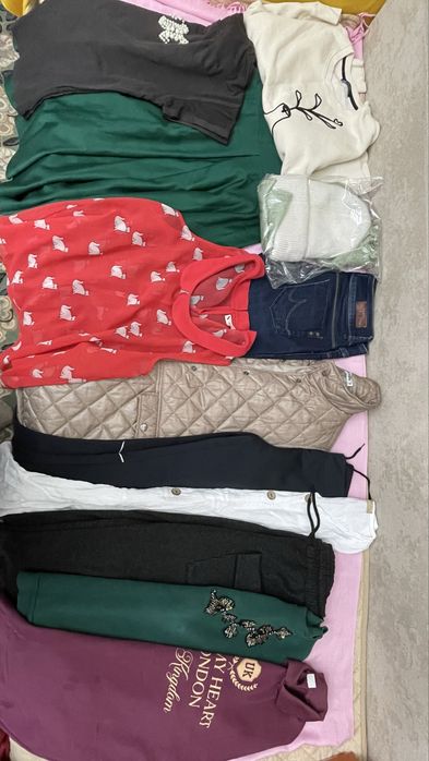 Одежда детская, подростковая пакетами в комплекте