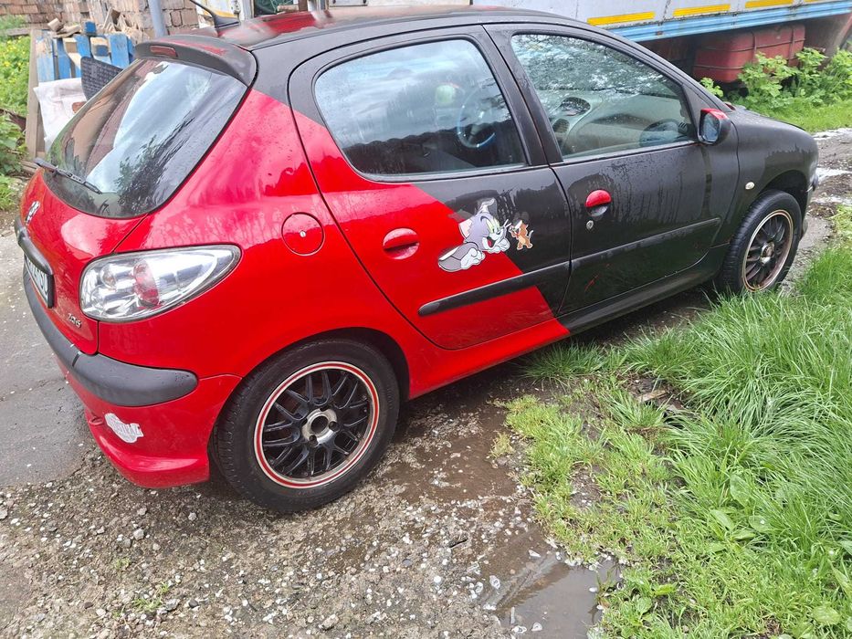 Peugeot 206 1,4 benzina 2005