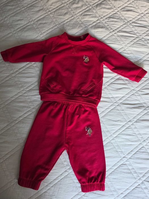 Бебешки комплект 68/74 Us polo assn