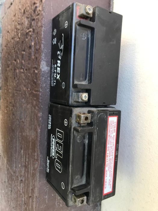 Аккумуляторы от мотоцикла