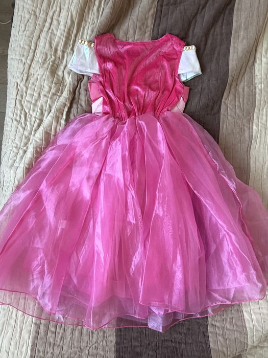 Rochie (costum) prințesa Aurora Disney 5-6 ani, 120 cm