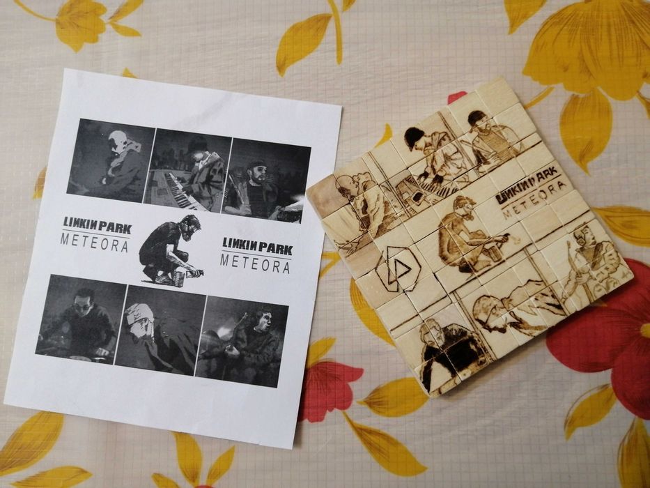 Ръчно пирографиране на албуми, табели, картички, кутии и др