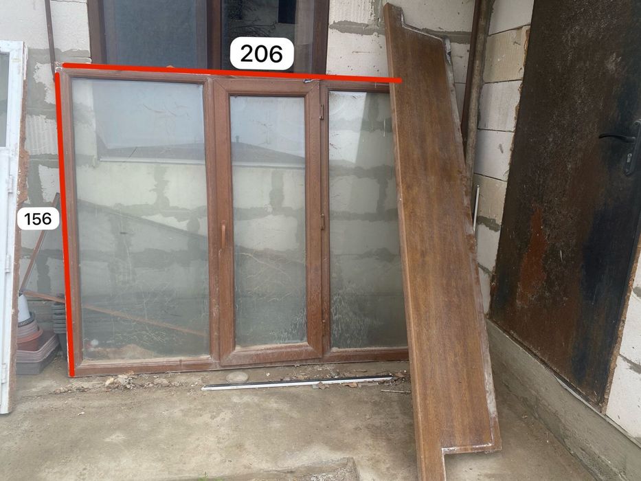 Окна  пластиковые новый и Б/У