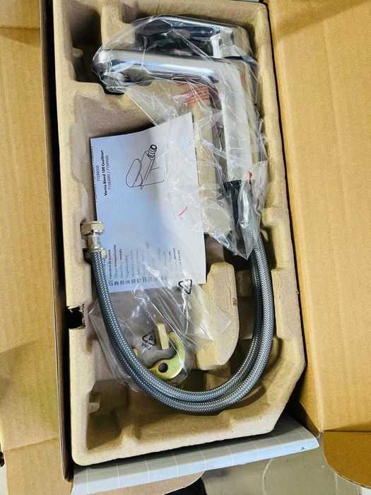 Baterie hansgrohe Vernis Blend cu înălțimea gura de scurgere de 100 mm