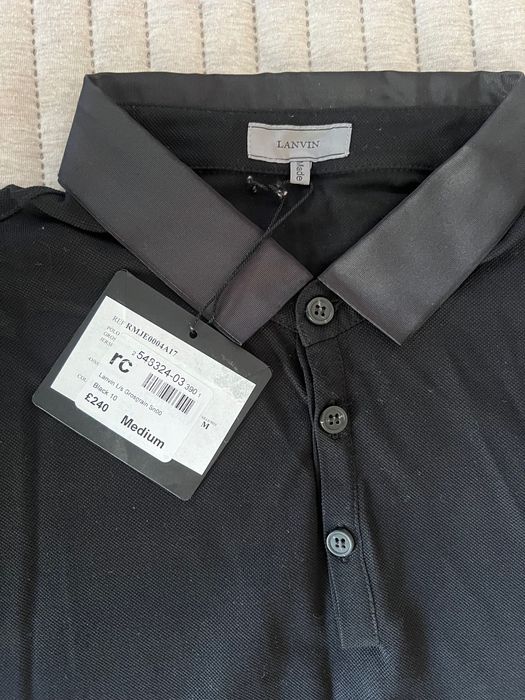 Lanvin мъжка блуза с яка оригинална
