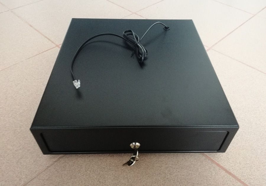 Sertar de bani 4 bancote, 8 monede, metalic, tavita detasabila