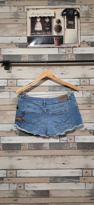 Superdry S-дамски къси дънки (х-277)