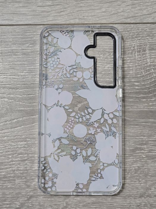 Carcasă Samsung Galaxy S24 FE – Transparentă, Subțire, flower