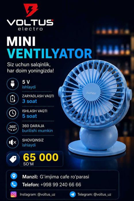 Mini ventilyator
