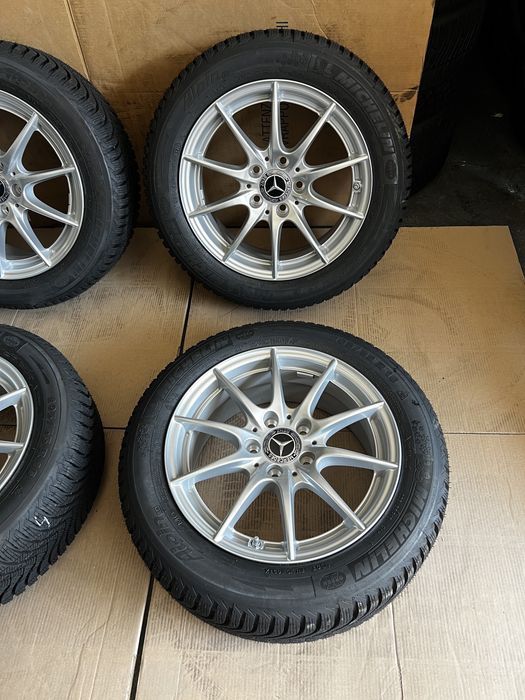 Jante NOI Mercedes A , B , C , CLA class 16 inch’ A2044015702 + anvel NOI 205/55/16 Michelin Alpin !