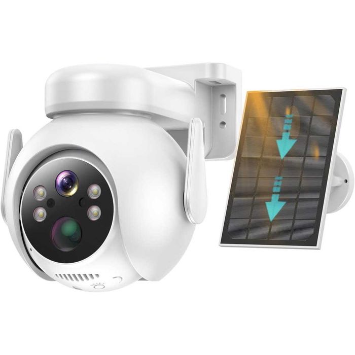 ICSEE Соларна Wifi камера с отделен панел 6MP - 517Z