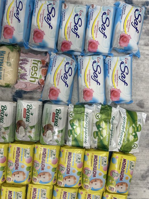 Детский туалетный мыло