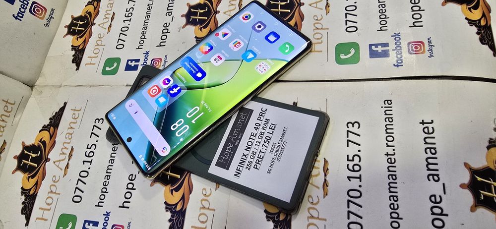 Hope Amanet P6 infinix Note 40Pro