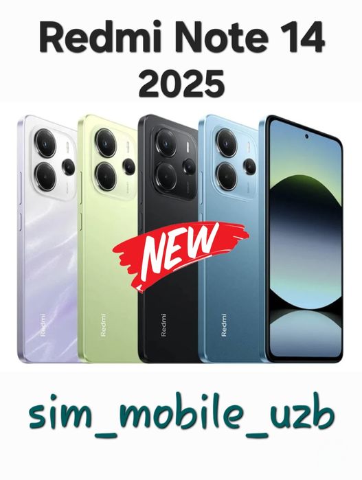 Redmi Note 14 4G 2026 Super Skidka+Garantiya+Dastavka