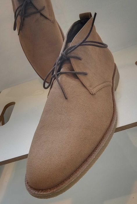 Ghete lace up premium New Look 45 piele naturala moale