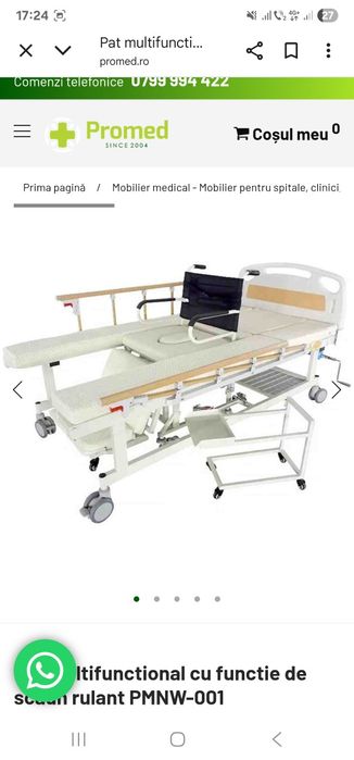 Vand pat pentru persoane cu dizabilitati