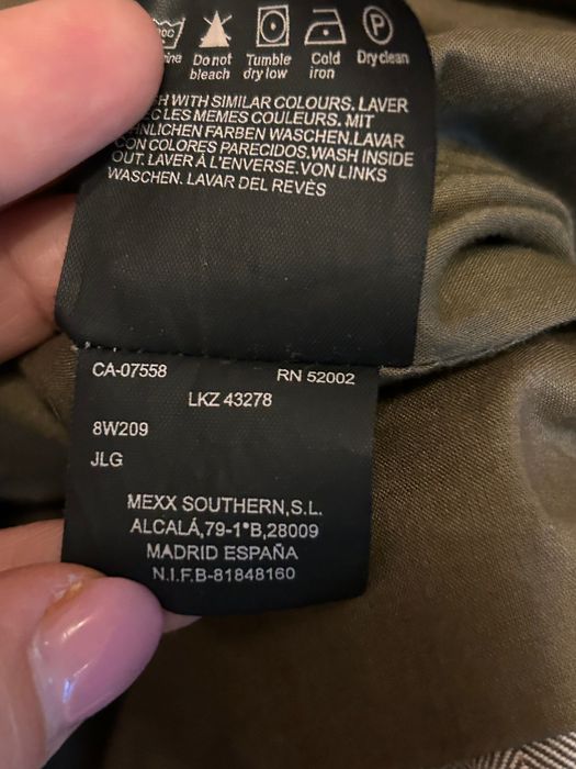 Sacou Mexx, culoare gri