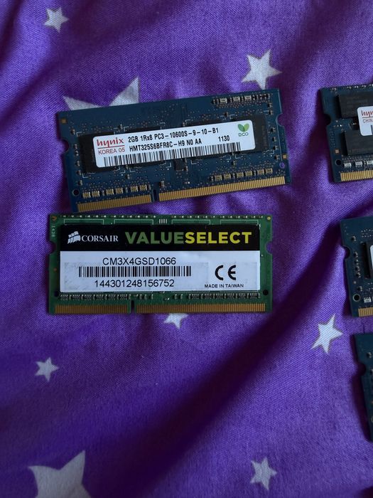 Vand lot rami laptop ddr3 / ddr3l 4gb