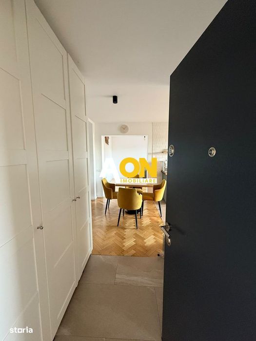 Apartament ultrafinisat, mobilat și utilat – vedere Cetatea Alba Iulia