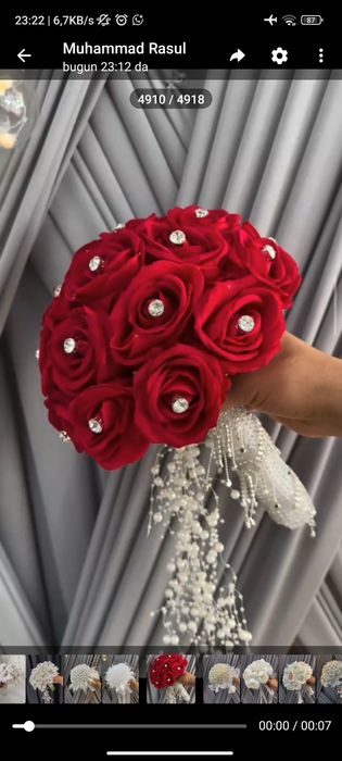 Свадебные цветы для невесты