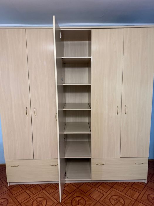 Спальный гарнитур Шатура кровать шкаф тумба комод столик