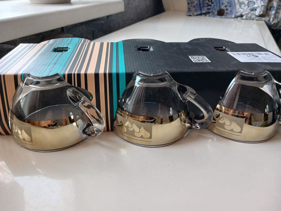 Набор кружек Сердца.