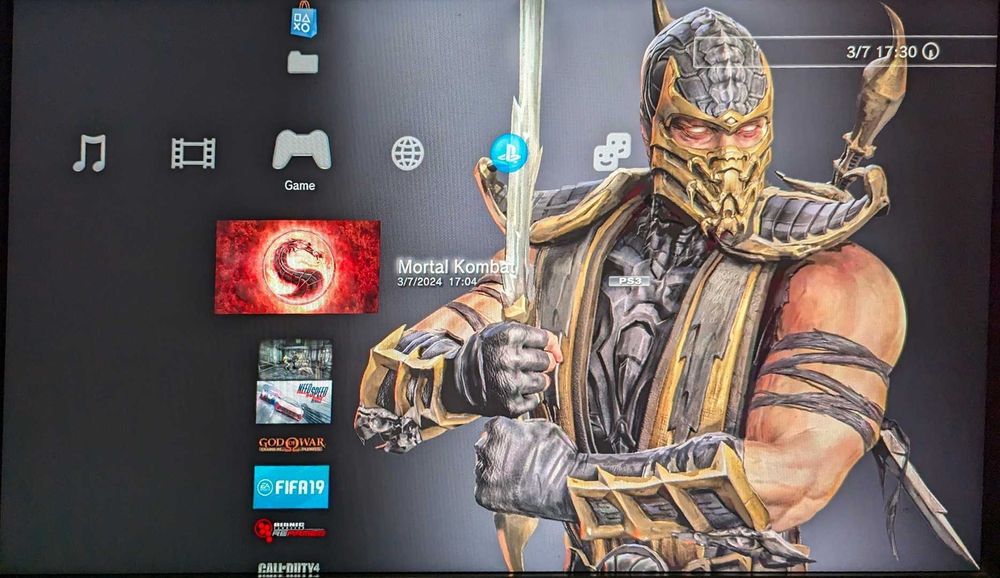 Joc copii PS3 modat cu peste 50 de jocuri instalate pe el