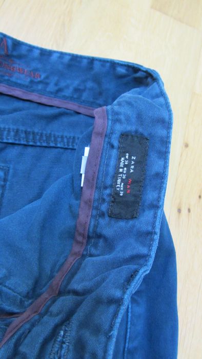 Blugi Zara Originali Barbati Mar. 29 straight fit Indigo